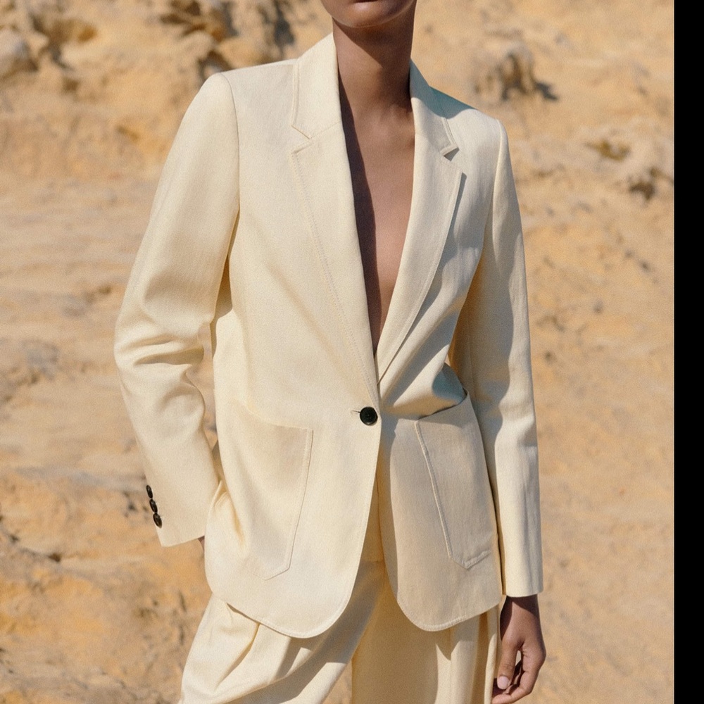 ME+EM Cream Blazer